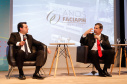 O governador Carlos Massa Ratinho Junior participa da abertura do III Forum Gestão Pública FACIAP, Caminhos do Crescimento.