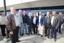 O governador Carlos Massa Ratinho Junior autorizou nesta quinta-feira (22) o início de obras de uma nova unidade do Hospital e Maternidade Dr. Paulo Fortes, em São Mateus do Sul. Presentes na solenidade: prefeito de São Mateus do Sul, Luiz Adyr Gonsalves Pereira; os secretários: da Saúde, Beto Preto; de Infraestrutura e Logística, Sandro Alex; deputados: Alexandre Curi; Hussein Bakri; Emerson Bacil; entre outros.São Mateus do Sul, 22-08-19.Foto: Arnaldo Alves / ANPr.