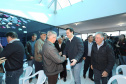 O governador Carlos Massa Ratinho Junior autorizou nesta quinta-feira (22) o início de obras de uma nova unidade do Hospital e Maternidade Dr. Paulo Fortes, em São Mateus do Sul. Presentes na solenidade: prefeito de São Mateus do Sul, Luiz Adyr Gonsalves Pereira; os secretários: da Saúde, Beto Preto; de Infraestrutura e Logística, Sandro Alex; deputados: Alexandre Curi; Hussein Bakri; Emerson Bacil; entre outros.São Mateus do Sul, 22-08-19.Foto: Arnaldo Alves / ANPr.