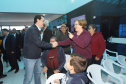 O governador Carlos Massa Ratinho Junior autorizou nesta quinta-feira (22) o início de obras de uma nova unidade do Hospital e Maternidade Dr. Paulo Fortes, em São Mateus do Sul. Presentes na solenidade: prefeito de São Mateus do Sul, Luiz Adyr Gonsalves Pereira; os secretários: da Saúde, Beto Preto; de Infraestrutura e Logística, Sandro Alex; deputados: Alexandre Curi; Hussein Bakri; Emerson Bacil; entre outros.São Mateus do Sul, 22-08-19.Foto: Arnaldo Alves / ANPr.