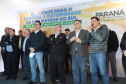 O governador Carlos Massa Ratinho Junior autorizou nesta quinta-feira (22) o início de obras de uma nova unidade do Hospital e Maternidade Dr. Paulo Fortes, em São Mateus do Sul. Presentes na solenidade: prefeito de São Mateus do Sul, Luiz Adyr Gonsalves Pereira; os secretários: da Saúde, Beto Preto; de Infraestrutura e Logística, Sandro Alex; deputados: Alexandre Curi; Hussein Bakri; Emerson Bacil; entre outros.São Mateus do Sul, 22-08-19.Foto: Arnaldo Alves / ANPr.