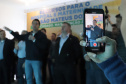 O governador Carlos Massa Ratinho Junior autorizou nesta quinta-feira (22) o início de obras de uma nova unidade do Hospital e Maternidade Dr. Paulo Fortes, em São Mateus do Sul. Presentes na solenidade: prefeito de São Mateus do Sul, Luiz Adyr Gonsalves Pereira; os secretários: da Saúde, Beto Preto; de Infraestrutura e Logística, Sandro Alex; deputados: Alexandre Curi; Hussein Bakri; Emerson Bacil; entre outros.São Mateus do Sul, 22-08-19.Foto: Arnaldo Alves / ANPr.