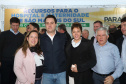 O governador Carlos Massa Ratinho Junior autorizou nesta quinta-feira (22) o início de obras de uma nova unidade do Hospital e Maternidade Dr. Paulo Fortes, em São Mateus do Sul. Presentes na solenidade: prefeito de São Mateus do Sul, Luiz Adyr Gonsalves Pereira; os secretários: da Saúde, Beto Preto; de Infraestrutura e Logística, Sandro Alex; deputados: Alexandre Curi; Hussein Bakri; Emerson Bacil; entre outros.São Mateus do Sul, 22-08-19.Foto: Arnaldo Alves / ANPr.