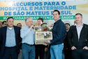 O governador Carlos Massa Ratinho Junior autorizou nesta quinta-feira (22) o início das obras do Hospital e Maternidade Dr. Paulo Fortes, em São Mateus do Sul. A iniciativa é parte do programa estadual de regionalização da Saúde, que tem como objetivo construir centros de especialidades em diversas regiões do Estado.