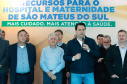 O governador Carlos Massa Ratinho Junior autorizou nesta quinta-feira (22) o início das obras do Hospital e Maternidade Dr. Paulo Fortes, em São Mateus do Sul. A iniciativa é parte do programa estadual de regionalização da Saúde, que tem como objetivo construir centros de especialidades em diversas regiões do Estado.