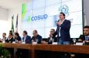 O governador Carlos Massa Ratinho Junior participou neste sábado (24), em Vitória (ES), da quarta reunião do Consórcio de Integração Sul e Sudeste (Cosud), que reúne os sete estados das duas regiões. O encontro resultou na Carta de Vitória, em que os governadores expressam apoio às reformas em curso no plano federal e às medidas econômicas essenciais ao equilíbrio fiscal da União, dos estados e dos municípios.
