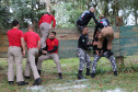 São Jose dos Pinhais, 25 de agosto de 2019. Desafio Soldado de Aço. Foto: Divulgação/PMPR