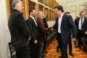 O governador Carlos Massa Ratinho Junior libera nesta segunda-feira (26),  em evento no Palácio Iguaçu, suplementação orçamentária para universidades estaduais.  Curitiba, 26/08/2019 -Foto: Geraldo Bubniak/AEN