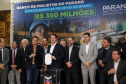 Governador Carlos Massa Ratinho Junior lança banco de projetos do Paraná. Foto Gilson Abreu/AEN