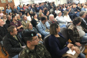 A terceira audiência pública do Plano Plurianual 2020-2023 foi realizada nesta terça-feira (27) em Apucarana e teve participação de representantes da sociedade civil, autoridades, lideranças de diversos segmentos, do setor produtivo, acadêmicos, diretores e professores de instituições de ensino superior da região do Vale do Ivaí. O encontro reuniu aproximadamente 150 pessoas no Salão Nobre da prefeitura. Foto: Divulgação/SEPL