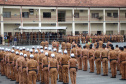 Curitiba, 28 de agosto de 2019.  Policiais Militares promovidos em 10 de agosto são homenageados. Foto: Cabo Rui Marcelo Lorenzentti Salazar. 