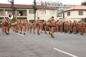 Curitiba, 28 de agosto de 2019.  Policiais Militares promovidos em 10 de agosto são homenageados. 