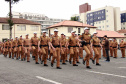 Curitiba, 28 de agosto de 2019.  Policiais Militares promovidos em 10 de agosto são homenageados. 