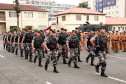 Curitiba, 28 de agosto de 2019.  Policiais Militares promovidos em 10 de agosto são homenageados. 