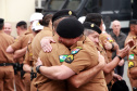 Curitiba, 28 de agosto de 2019.  Policiais Militares promovidos em 10 de agosto são homenageados. 