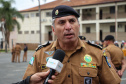 Curitiba, 28 de agosto de 2019.  Policiais Militares promovidos em 10 de agosto são homenageados. Foto: Cel QOPM Péricles de Matos, Comandante-Geral da PMPR.  