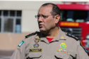 O Governo do Estado do Paraná envia Bombeiros e equipamentos para ajudar no combate aos incêndios na Amazônia. Na foto o Tenente Coronel Manasses.  29/08/2019 -  Foto: Geraldo Bubniak/AEN