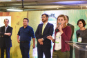 As ações implantadas pelo Governo do Estado para o desenvolvimento do turismo foram apresentadas nesta quinta-feira (29) no evento Experiência Braztoa Sul 2019, realizada no Museu Oscar Niemeyer, em Curitiba. O evento é voltado a agentes de viagem e profissionais de turismo. Foto: Denis Ferreira Netto/SEDEST