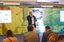 As ações implantadas pelo Governo do Estado para o desenvolvimento do turismo foram apresentadas nesta quinta-feira (29) no evento Experiência Braztoa Sul 2019, realizada no Museu Oscar Niemeyer, em Curitiba. O evento é voltado a agentes de viagem e profissionais de turismo. Foto: Denis Ferreira Netto/SEDEST