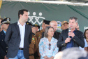 O governador Carlos Massa Ratinho Junior participa nesta sexta-feira (30) do projeto Em Frente Brasil - Programa Nacional de Enfrentamento à Criminalidade Violenta, criado pelo Ministério da Justiça e Segurança Pública no Parque São José em São José dos Pinhais. 30/08/2019 -Foto: Geraldo Bubniak/AEN