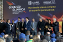 O governador Carlos Massa Ratinho Junior anunciou nesta segunda-feira (02), no Palácio Iguaçu, a nova fase do programa de apoio à formação de atletas olímpicos. Patrocinado pela Copel, o ?Geração Olímpica? é o maior programa de bolsa-atleta do País. Curitiba,02/09/2019 Foto:Jaelson Lucas /AEN