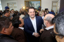 O governador Carlos Massa Ratinho Junior anunciou nesta segunda-feira (02), no Palácio Iguaçu, a nova fase do programa de apoio à formação de atletas olímpicos. Patrocinado pela Copel, o ?Geração Olímpica? é o maior programa de bolsa-atleta do País. Curitiba,02/09/2019 Foto:Jaelson Lucas / ANE