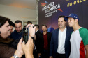 O governador Carlos Massa Ratinho Junior anunciou nesta segunda-feira (02), no Palácio Iguaçu, a nova fase do programa de apoio à formação de atletas olímpicos. Patrocinado pela Copel, o ?Geração Olímpica? é o maior programa de bolsa-atleta do País. Curitiba,02/09/2019 Foto:Jaelson Lucas / ANE