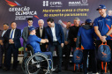 O governador Carlos Massa Ratinho Junior lançou nesta segunda-feira (2), em cerimônia no Palácio Iguaçu, o programa Geração Olímpica, que só neste ano garantirá 1.252 bolsas esportivas nas modalidades olímpicas e paralímpicas para jovens promessas, atletas de renome mundial e técnicos. A Companhia Paranaense de Energia (Copel), patrocinadora da iniciativa, investe R$ 4,75 milhões. É o maior programa de bolsa-atleta do País, em nível estadual.