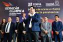 O governador Carlos Massa Ratinho Junior lançou nesta segunda-feira (2), em cerimônia no Palácio Iguaçu, o programa Geração Olímpica, que só neste ano garantirá 1.252 bolsas esportivas nas modalidades olímpicas e paralímpicas para jovens promessas, atletas de renome mundial e técnicos. A Companhia Paranaense de Energia (Copel), patrocinadora da iniciativa, investe R$ 4,75 milhões. É o maior programa de bolsa-atleta do País, em nível estadual.
