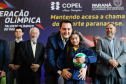 O governador Carlos Massa Ratinho Junior lançou nesta segunda-feira (2), em cerimônia no Palácio Iguaçu, o programa Geração Olímpica, que só neste ano garantirá 1.252 bolsas esportivas nas modalidades olímpicas e paralímpicas para jovens promessas, atletas de renome mundial e técnicos. A Companhia Paranaense de Energia (Copel), patrocinadora da iniciativa, investe R$ 4,75 milhões. É o maior programa de bolsa-atleta do País, em nível estadual.