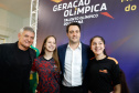 O governador Carlos Massa Ratinho Junior lançou nesta segunda-feira (2), em cerimônia no Palácio Iguaçu, o programa Geração Olímpica, que só neste ano garantirá 1.252 bolsas esportivas nas modalidades olímpicas e paralímpicas para jovens promessas, atletas de renome mundial e técnicos. A Companhia Paranaense de Energia (Copel), patrocinadora da iniciativa, investe R$ 4,75 milhões. É o maior programa de bolsa-atleta do País, em nível estadual.