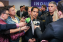 O  vice governador Darci Piana participa nesta segunda-feira (02) da apresentação da consolidação do Inquérito Digital Paraná. Com este sistema, que já foi implantado, todas as etapas dos inquéritos policiais passam a ser digitais, garantindo mais agilidade e economia.   02/09/2019 -Foto: Geraldo Bubniak/AEN