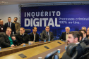 O  vice governador Darci Piana participa nesta segunda-feira (02) da apresentação da consolidação do Inquérito Digital Paraná. Com este sistema, que já foi implantado, todas as etapas dos inquéritos policiais passam a ser digitais, garantindo mais agilidade e economia.   02/09/2019 -Foto: Geraldo Bubniak/AEN