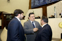 O Governo do Paraná quer melhorar as estruturas do Estado e de municípios para inibir práticas ilegais no serviço público. Nesta desta segunda-feira (02) foi entregue na Assembleia Legislativa o projeto de lei para a criação do Fundo de Combate à Corrupção. A proposta prevê a rastreabilidade dos recursos desde a entrada até sua destinação.Curitiba,02/09/2019 Foto:Jaelson Lucas / AEN