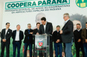 O governador Carlos Massa Ratinho Junior lançou nesta terça-feira (3), no Palácio Iguaçu, o Programa de Apoio ao Cooperativismo da Agricultura Familiar no Paraná - Coopera Paraná