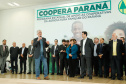 O governador Carlos Massa Ratinho Junior lançou nesta terça-feira (3), no Palácio Iguaçu, o Programa de Apoio ao Cooperativismo da Agricultura Familiar no Paraná - Coopera Paraná