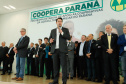 O governador Carlos Massa Ratinho Junior lançou nesta terça-feira (3), no Palácio Iguaçu, o Programa de Apoio ao Cooperativismo da Agricultura Familiar no Paraná - Coopera Paraná