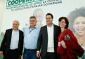 O governador Carlos Massa Ratinho Junior lançou nesta terça-feira (3), no Palácio Iguaçu, o Programa de Apoio ao Cooperativismo da Agricultura Familiar no Paraná - Coopera Paraná