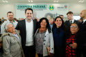 O governador Carlos Massa Ratinho Junior lançou nesta terça-feira (3), no Palácio Iguaçu, o Programa de Apoio ao Cooperativismo da Agricultura Familiar no Paraná - Coopera Paraná