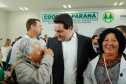O governador Carlos Massa Ratinho Junior lançou nesta terça-feira (3), no Palácio Iguaçu, o Programa de Apoio ao Cooperativismo da Agricultura Familiar no Paraná - Coopera Paraná