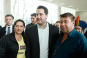 O governador Carlos Massa Ratinho Junior lançou nesta terça-feira (3), no Palácio Iguaçu, o Programa de Apoio ao Cooperativismo da Agricultura Familiar no Paraná - Coopera Paraná