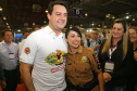  Governador Carlos Massa Ratinho Junior participa do 10º Congresso Nacional Moveleiro, em Arapongas, no Norte do Paraná. Foto: Gilson Abreu/AEN