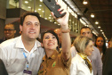  Governador Carlos Massa Ratinho Junior participa do 10º Congresso Nacional Moveleiro, em Arapongas, no Norte do Paraná. Foto: Gilson Abreu/AEN