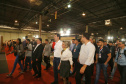  Governador Carlos Massa Ratinho Junior participa do 10º Congresso Nacional Moveleiro, em Arapongas, no Norte do Paraná. Foto: Gilson Abreu/AEN