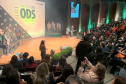 A Secretaria da Justiça, Família e Trabalho do Paraná foi a vencedora do prêmio Sesi ODS – Objetivos de Desenvolvimento Sustentável 2019 na categoria Poder Público, com o programa Renda Agricultor Familiar, que beneficia 5.600 famílias rurais em situação de vulnerabilidade social de 156 municípios paranaenses. A revelação dos vencedores foi realizada nesta quinta-feira (05), em solenidade no Campus da Indústria, em Curitiba. Foto: Divulgação/SEJUF