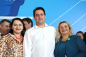 O governador Carlos Massa Ratinho Junior anunciou nesta segunda-feira (9) a expansão do programa que viabiliza instalação de caixas d'água em casas de famílias em situação de vulnerabilidade social. Participaram: secretários da Justiça, Família e Trabalho, Ney Leprevost; da Saúde, Beto Preto; presidente da Sanepar, Claudio Stabile; deputados estaduais; prefeitos; entre outras autoridades.Curitiba, 09-09-19.Foto: Arnaldo Alves / AEN.