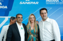 Prefeitos de 64 municípios do Paraná assinaram nesta segunda-feira (9), em evento com o governador Carlos Massa Ratinho Junior, a adesão ao programa Caixa d’Água Boa. A iniciativa viabiliza a instalação de caixas d’águas em casas de famílias carentes. Também foram assinados termos aditivos para outros 70 municípios cujos prefeitos já aderiram ao programa.