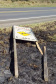 Governo alerta para os perigos causados pelo vandalismo de placas. Foto: Divulgação/DER
