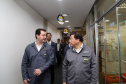 O governador Carlos Massa Ratinho Junior reforçou nesta quarta-feira (11) a determinação do Estado em apoiar iniciativas para ampliar a mobilidade sustentável no Paraná. Ele esteve no Complexo Ayrton Senna, que abriga quatro fábricas da Renault, em São José dos Pinhais, na Região Metropolitana de Curitiba.Foto Gilson Abreu/AEN