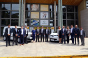 O governador Carlos Massa Ratinho Junior reforçou nesta quarta-feira (11) a determinação do Estado em apoiar iniciativas para ampliar a mobilidade sustentável no Paraná. Ele esteve no Complexo Ayrton Senna, que abriga quatro fábricas da Renault, em São José dos Pinhais, na Região Metropolitana de Curitiba.Foto Gilson Abreu/AEN